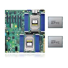 TTY T1DEEP E-ATX SP3 +2* AMD EPYC 7502 32C/64T picture