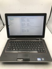 DELL LATITUDE E6320 - BOOTS TO BIOS - INTEL I7 2640M - NO RAM - READ DESC - BB picture