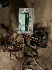 Antec EarthWatts EA-380 Power Supply 80 Plus. Has 3 Speed Fan and Wiring Harness picture