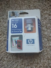 NOS BNIP HP 16 INKJET PHOTO PRINT CARTRIDGE C1816A EXPIRED 1/06 NR picture