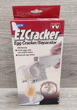 EZCracker Handheld Egg Cracker Yolk Separator As Seen On TV Emson Cooking Tool picture
