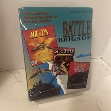 BATTLE BRIGADE 3-IN-1 PC MIG-29, SUB BATTLE SIMULATOR & BATTLE TANK BIG BOX picture