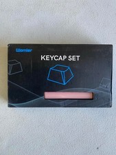 Jelly Keycaps-Crystal Cute Keycaps Pink 60 65 75 100 Percent, Side Printed Elega picture