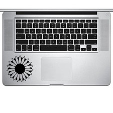 Flower Sunflower Decal Sticker for Trackpad Macbook laptop Car Window Wall Decor picture