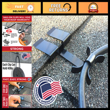 Heat Tape Roof Clips - Nail-Free Outdoor Cable Clips for Easy Installation (25 P picture
