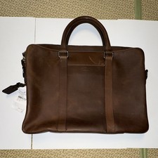 Shinola Detroit computer briefcase new with dust cover bag retails $895 picture