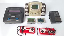 Vintage Electronics Lot Dendy 8-Bit Sony TCM-565 Brick Game Parts Repair picture