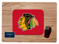 CHICAGO BLACKHAWKS DESK MAT PC MOUSE PAD HOME OFFICE GIFT NHL  picture