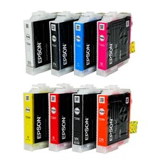 Genuine Epson T324 Ink Cartridges 8 Pack for Epson Photo P400 Printer picture