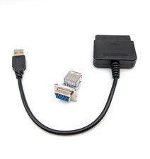 Commodore Amiga PS1 PS2 Controller Adapter - Gamepad Joystick - with CD32 Mode picture