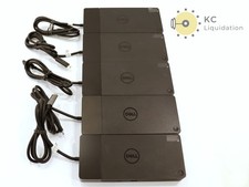 5x Lot Dell WD19S USB-C K20A Docking Stations - Docks Only picture