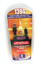 Belkin 1394 Sony IEEE Firewire 6 Pin To 4 Pin Apple 6’ picture