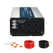 WZRELB 5000W Pure Sine Wave Inverter 36V DC to 110V 120V AC Power Truck, Camping picture