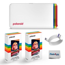 Polaroid Hi-Print - 2nd Generation Printer - White (9128) Bundle picture