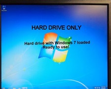 HP models a6000 series 250 GB Hard Drive with Windows 7 installed & Activated picture