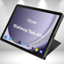 100% Authentic Samsung Book Cover Multi position Case Galaxy Tab A9+ BLACK/GREEN picture