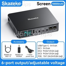 AD2P UPS Uninterruptible Power Supply Router Wifi Modem Emergency Battery Backup picture