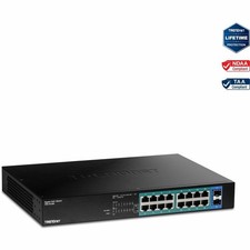 TRENDnet 18-Port Gigabit 240W PoE Switch TPETG182 picture