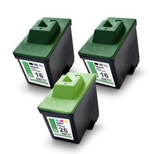 3x Ink 2+1 For Lexmark X-1140 X-1270 Z-510 Z-514 X-1250 X-1190 Z-24 X-1290 picture