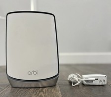 NETGEAR Orbi RBR850 AX6000 Tri-band Mesh WiFi 6 Router - White-FREE SHIPPING BC picture
