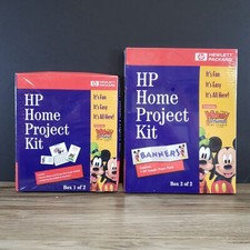 HP HOME PROJECT KIT DISNEY MICKEY & FRIENDS Print Studio 2 Box Set. NEW SEALED picture