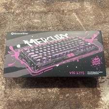 Gravastar Mercury V75 lite 75% HE Magnetic Switch Keyboard Neon Graffiti - New  picture
