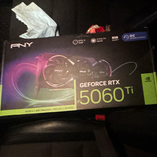 PNY NVIDIA GeForce RTX 5060 Ti 8GB GDDR7 RGB PCIe HDMI/DP DX12 picture