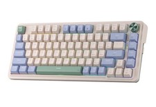 Redragon K673 PRO 75% Wireless Gasket RGB Gaming Keyboard, 3-Modes 81 Keys Compa picture