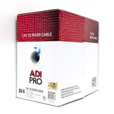 ADI PRO CAT 5E Riser Cable 1000' Pull Box, Blue (USED 480 Ft) picture