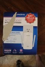 Linksys WiFi 5 Range Extender AC750 Signal Booster - White (RE6300) picture