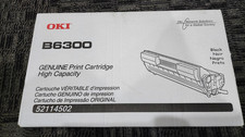 Oki Data B6300 Genuine High Capacity Black, Factory Sealed - NOS - 52114502 OEM picture