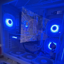 Skytech Gaming Desktop Tower White ZOTAC GAMING GPU RGB Lighting picture