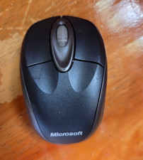 Microsoft Wireless Notebook Optical Mouse 1023 Black USB Receiver 800 DPI picture