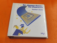 ⭐️⭐️⭐️⭐️⭐️ Vintage Intel 1994 Teacher's Guide - The Journey Inside: The Computer picture