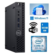 Dell OptiPlex 3060 Micro Desktop PC Core i5 8thGen 16GB RAM 512GB SSD Windows 11 picture