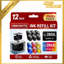 PG-285XL CL-286XL Ink Refill Kit for Canon Pixma TS7720 TS7722 TR7820 Printer 12 picture