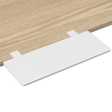 DSF3LW White ClampOn Desk Extender Wrist Support Keyboard Tray 9.5x23.6 Inch picture