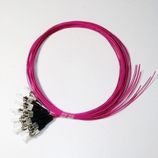 10~50pcs ST UPC OM4 Simplex Fiber Pigtails Cable 1.5M 50/125 0.9mm Optical Cord picture