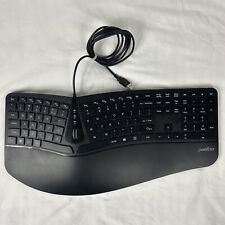 Perixx Periduo-505 Wired USB Ergonomic Split Keyboard Tested an Works *read picture