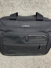 Brenthaven Elliot Business Essential Deluxe Brief Case Travel Bag Black 17