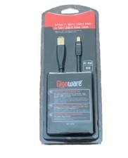Gigaware 6-Foot USB-A Male To Mini USB-B Male Gold End Cable FREE FAST SHIPPING picture