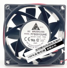 1PCS Delta 9238 PFB0912UHE 12V 2.35A High-Performance High-Airflow Case Fan picture