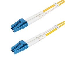 StarTech 15m [49.2ft] LC to LC [UPC] OS2 Single Mode Duplex Fiber Optic Cable picture