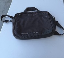 Under Armour Laptop Document Bag. Shoulder Strap And Pockets. Black picture