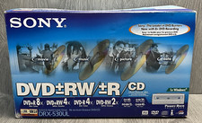 Sony DRX-530UL DVD RW R CD Rewritable Drive External USB 2.0 Vintage picture