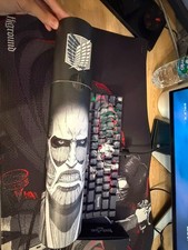 Higround x Attack on Titan Mechanical Gaming Keyboard & XL Mousepad Bundle picture