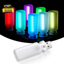Car Interior USB LED Night Light, Touchable Dimming with 13 Modes of Car Ambient picture