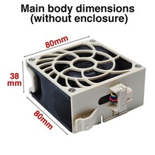 For Supermicro Server Cooling Case Fan FAN-0118L4 80x38mm 4-Pin Hot-Swap PWM Fan picture