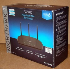 NETGEAR Nighthawk AX3000 AX4 WiFi 6 Dual-Band Gigabit Router RAX36S-100PAS picture