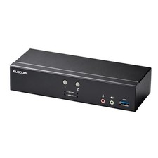 ELECOM PC Switcher KVM Switch DisplayPort TM 2 Ports Switching between 2 PCs picture